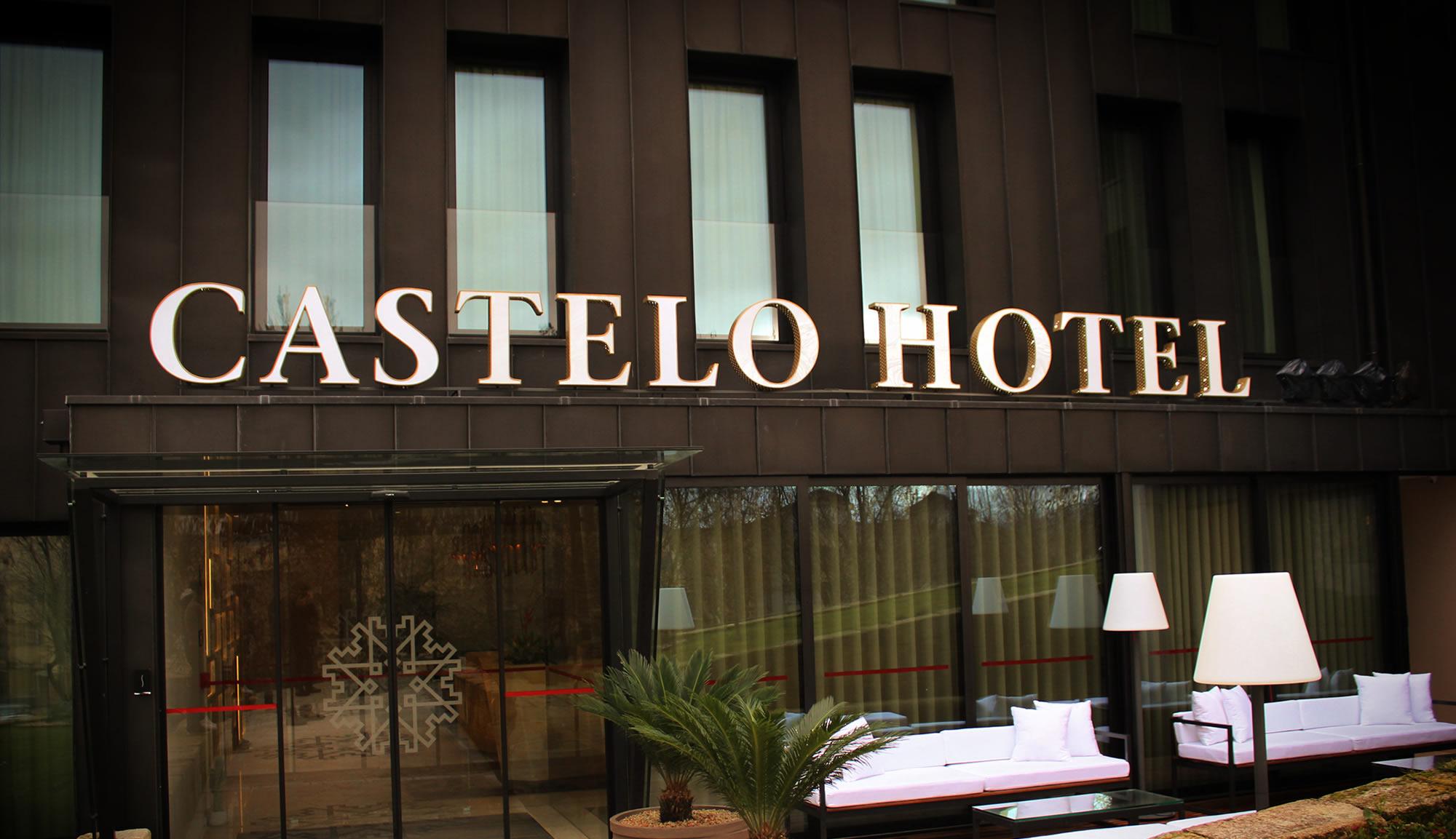 Castelo Hotel Chaves Bagian luar foto